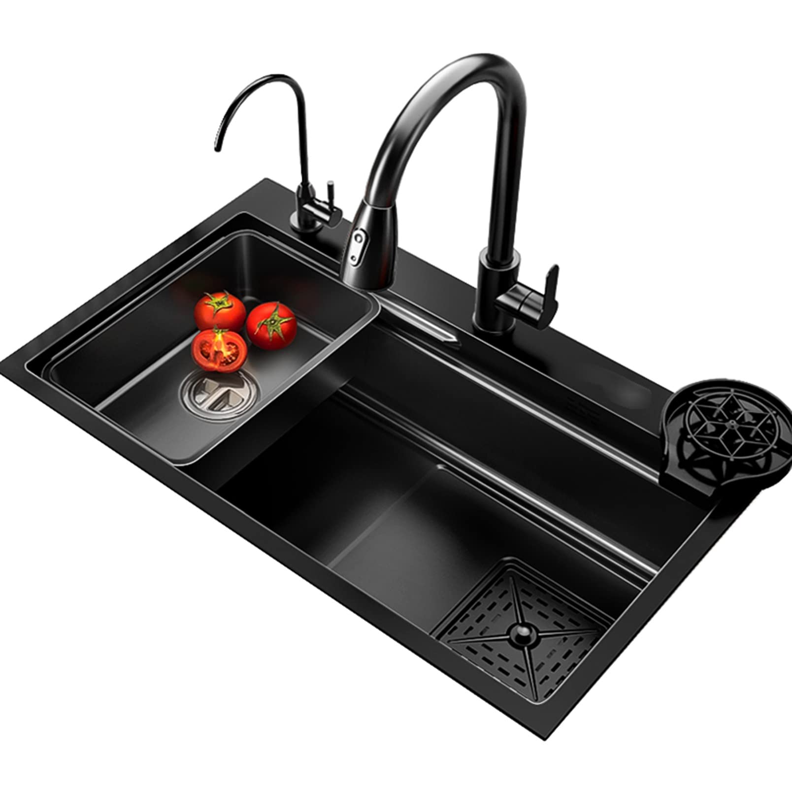 Évier de cuisine simple en acier inoxydable 304 pour installation encastrable