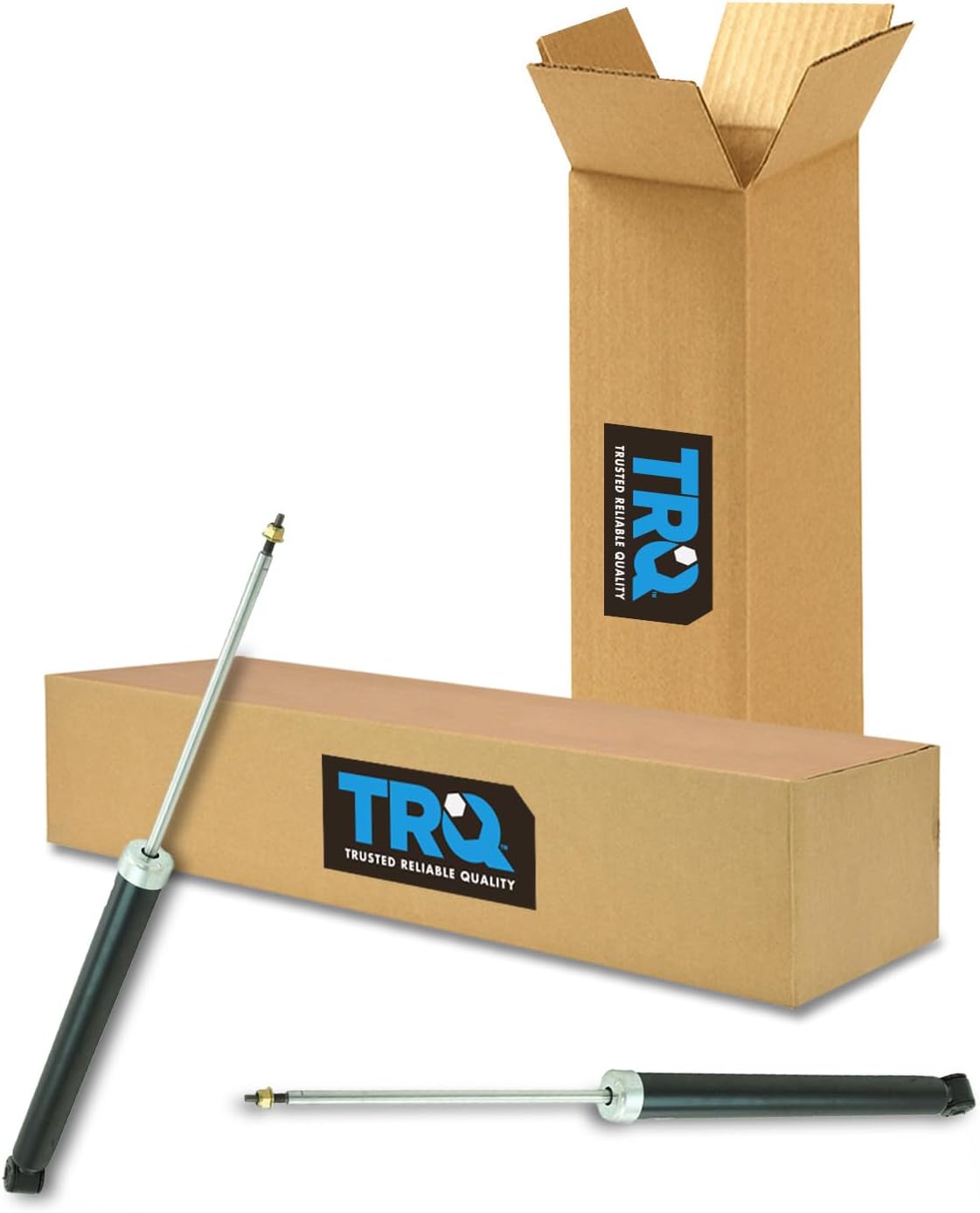 TRQ Rear Shock Absorber LH Driver RH Passenger Pair 2pc for Ford Escape