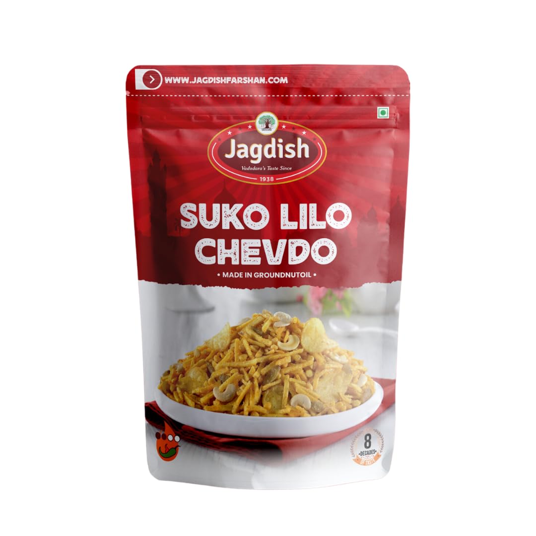 Jagdish Farshan Suko Lilo Chevdo Mixtures Namkeen || 250 GMS (B0DH2B56XV) Amazon Price History, Amazon Price Tracker