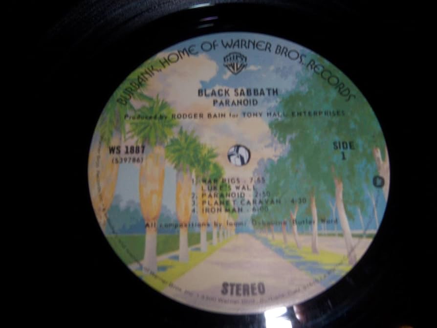 【貴重音源LP】BLACK SABBATH/Nuclear Poisoner Paranoid (US Release) (Vinyl): Black Sabbath: Amazon.ca: Music