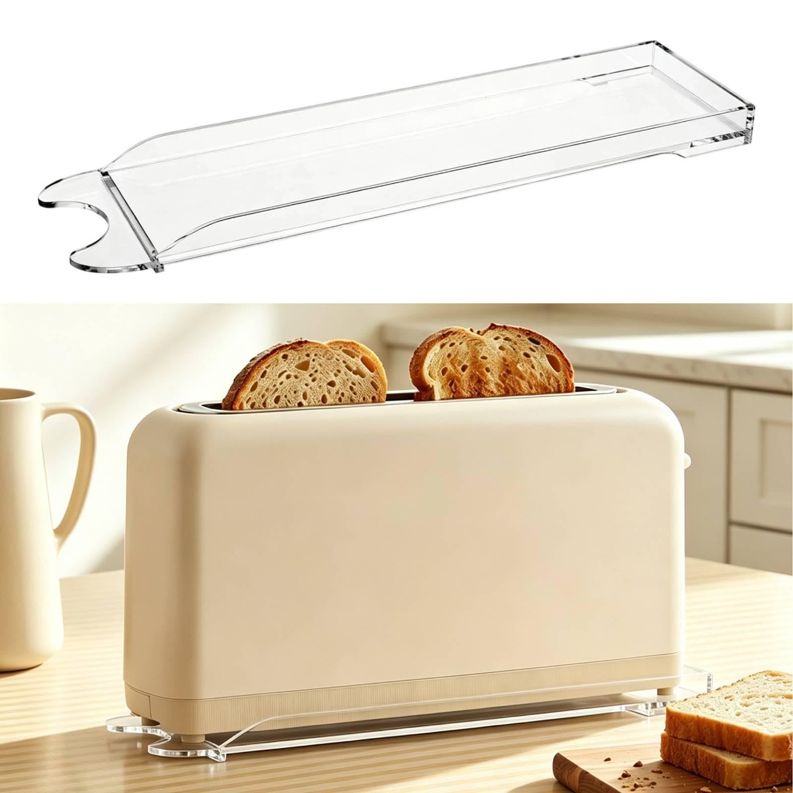 perfk Base per Vassoio, Supporto Decorativo in Acrilico Resistente Al Vassoio per Briciole, Ideale per Piani di Lavoro, Cucine E