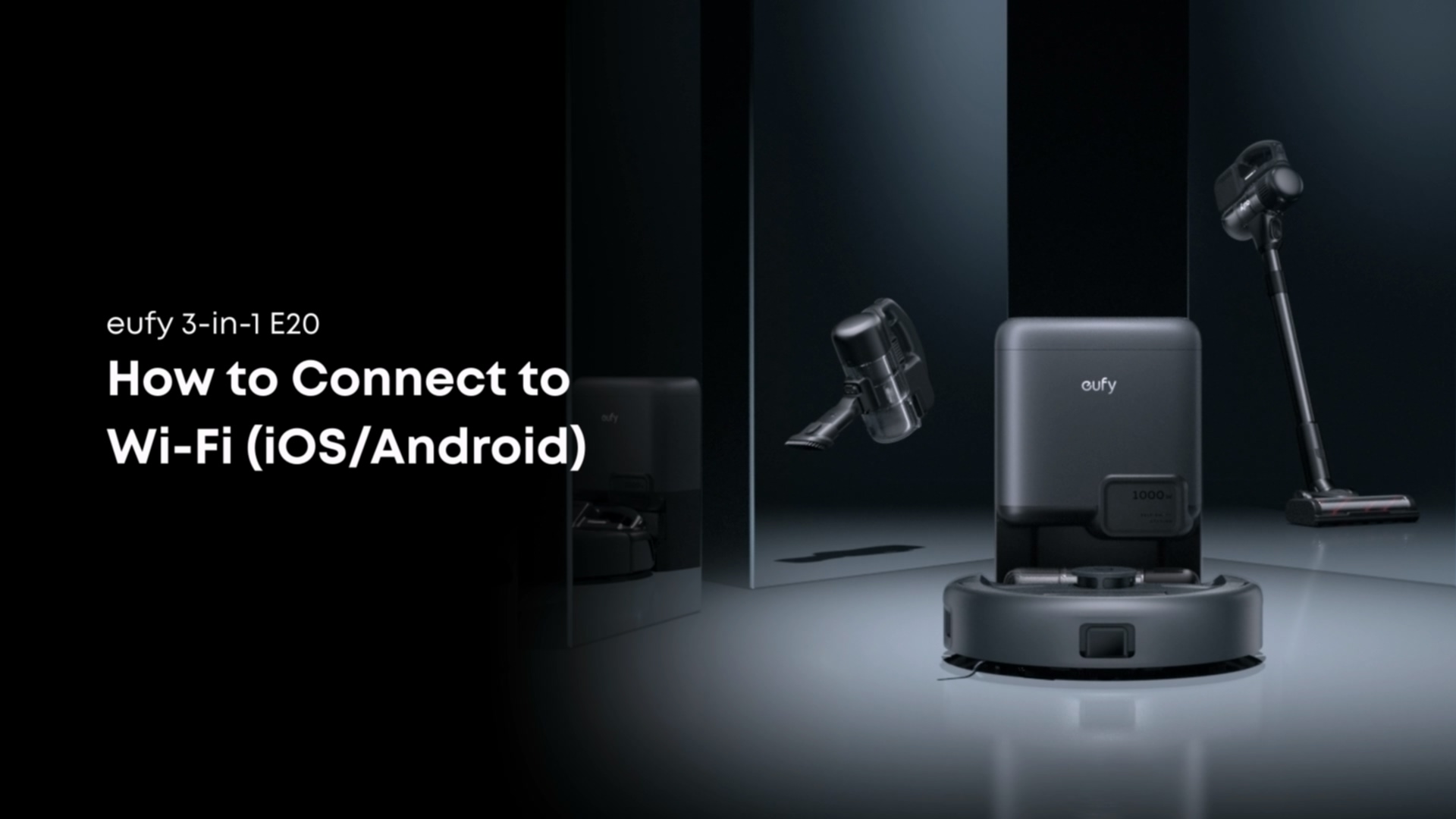 eufy Robot Vacuum 3-in-1 E20