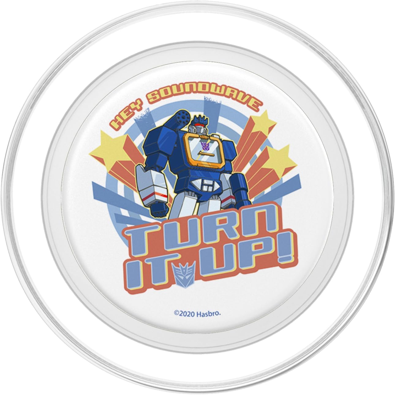 Transformers Turn It Up Portrait PopSockets MagSafe PopGrip for iPhone