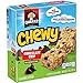 Quaker Chewy Granola Bars, Chocolate Chip, 24g.Bar/8 Bars Per Box (Pack of 6)
