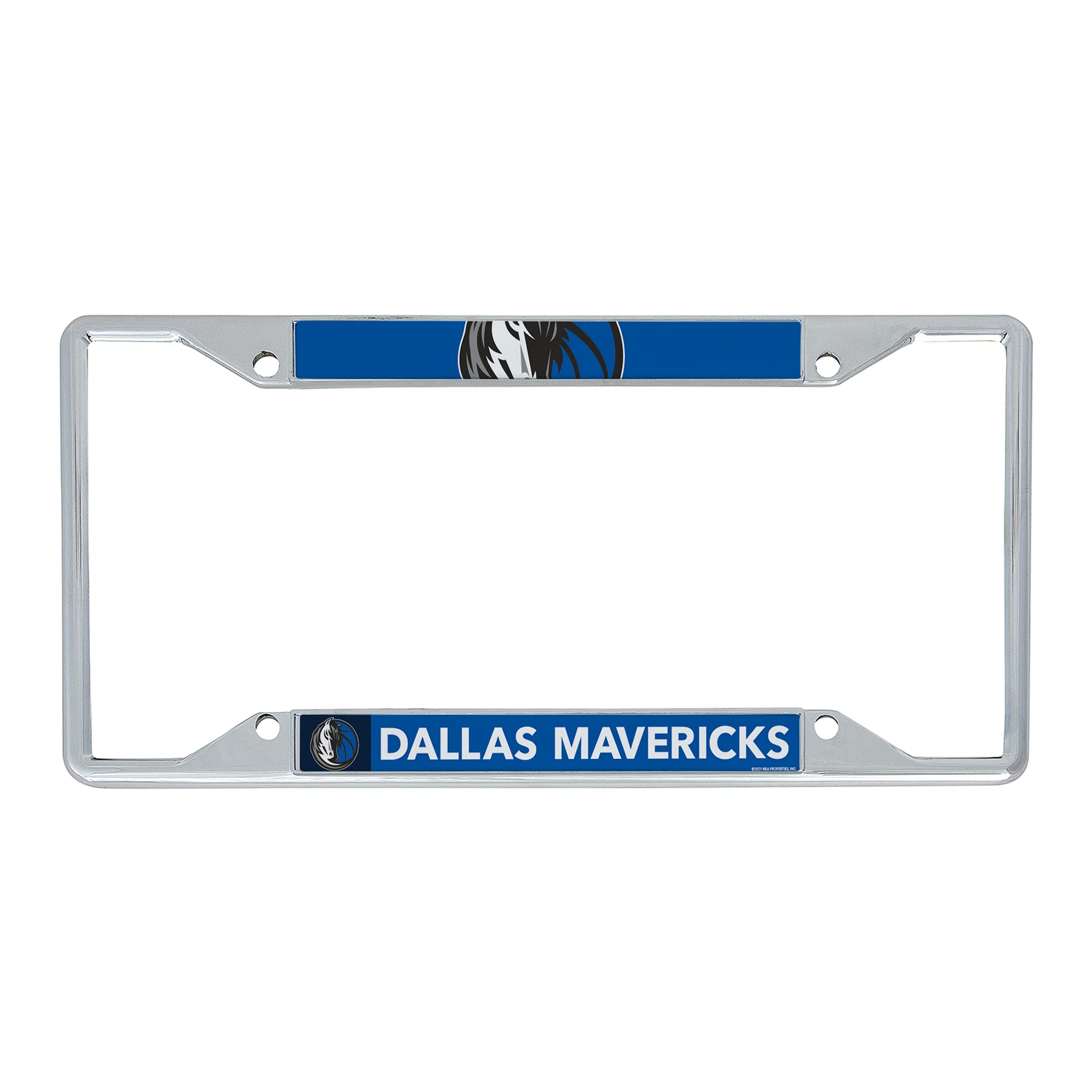 Desert Cactus Dallas Mavericks Car Accessories NBA Basketball Team Metal License Plate Frame for Front or Rear of Car (Up Close)