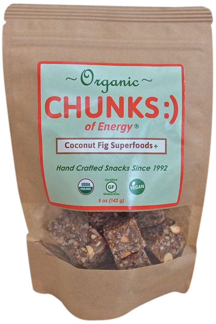 Chunks of Energy Organic Superfoods Plus, Coconut Fig, 5 Ounce