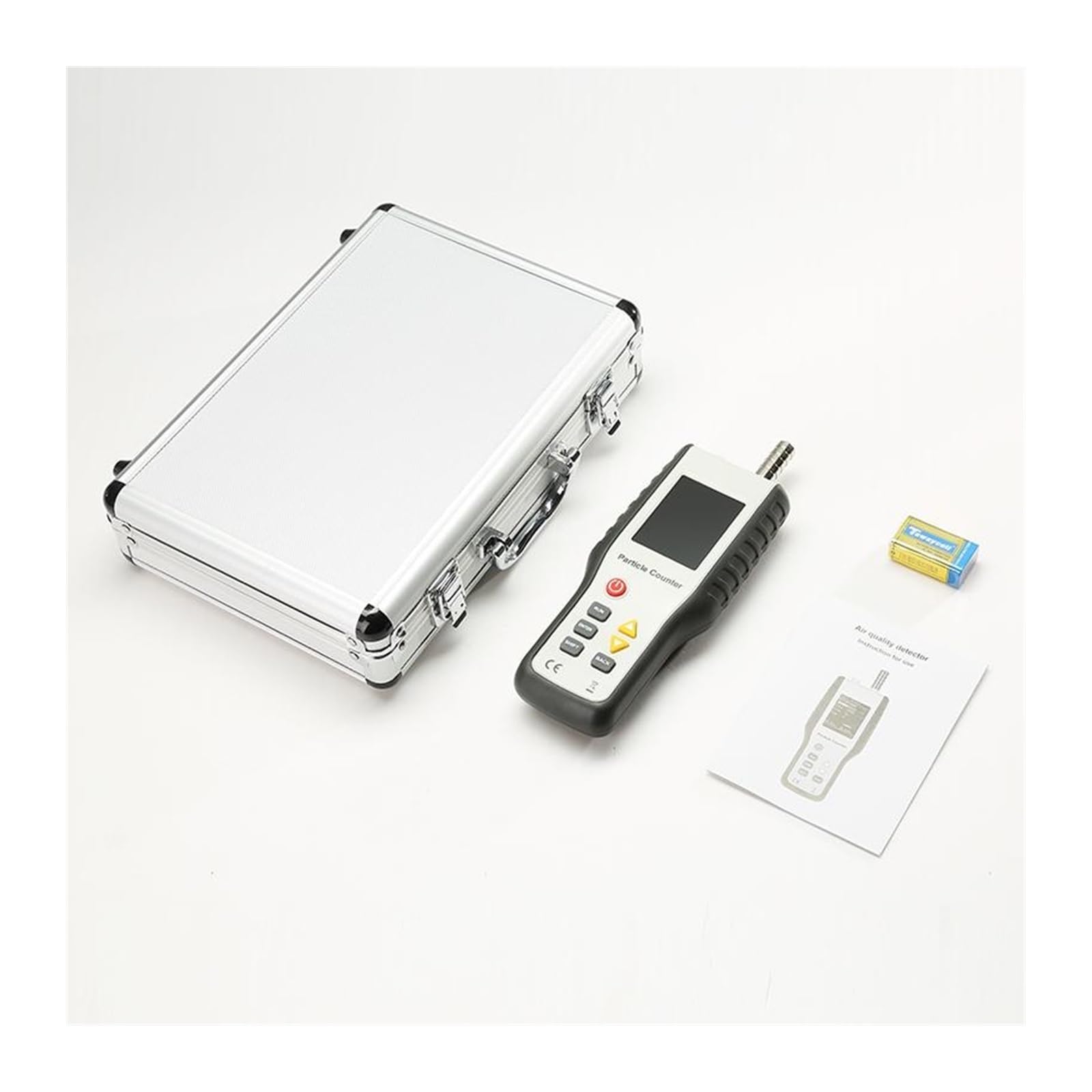 Detector de Gas, Tamaño de partículas Seis Canales 0,3,5, 1, PM2. PM10 Detector Contador Polvo Monitor Calidad del Aire para el Trabajo y el hogar