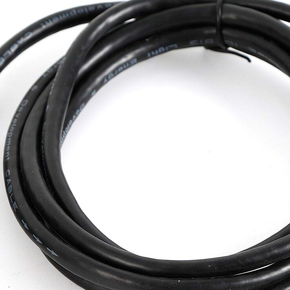 DMX - Cable de micrófono para micrófono, 2 m, para productos de iluminación de escenarios y dispositivos de audio, entrada XLR y faros de salida
