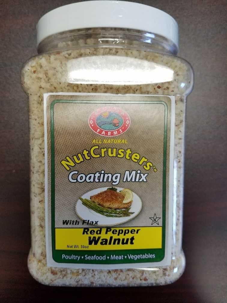 Red Pepper Walnut With Flax Gourmet Coating Mix 30 oz