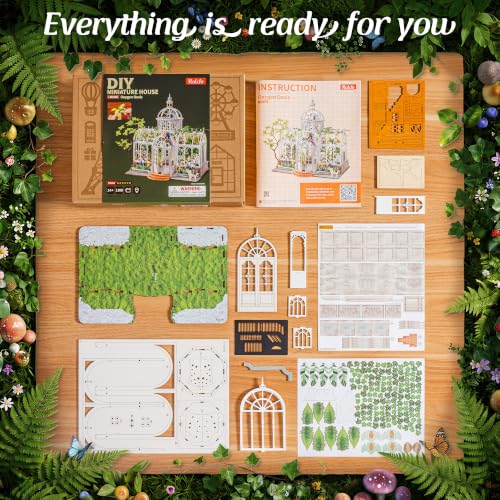 Rolife Oxygen Oasis DIY Miniature Greenhouse Kit Creative Gift for Adults by Rolife - Used condition - Image 3
