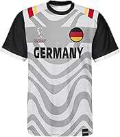 Camiseta unissex infantil de manga curta clássica da Copa do Mundo da FIFA