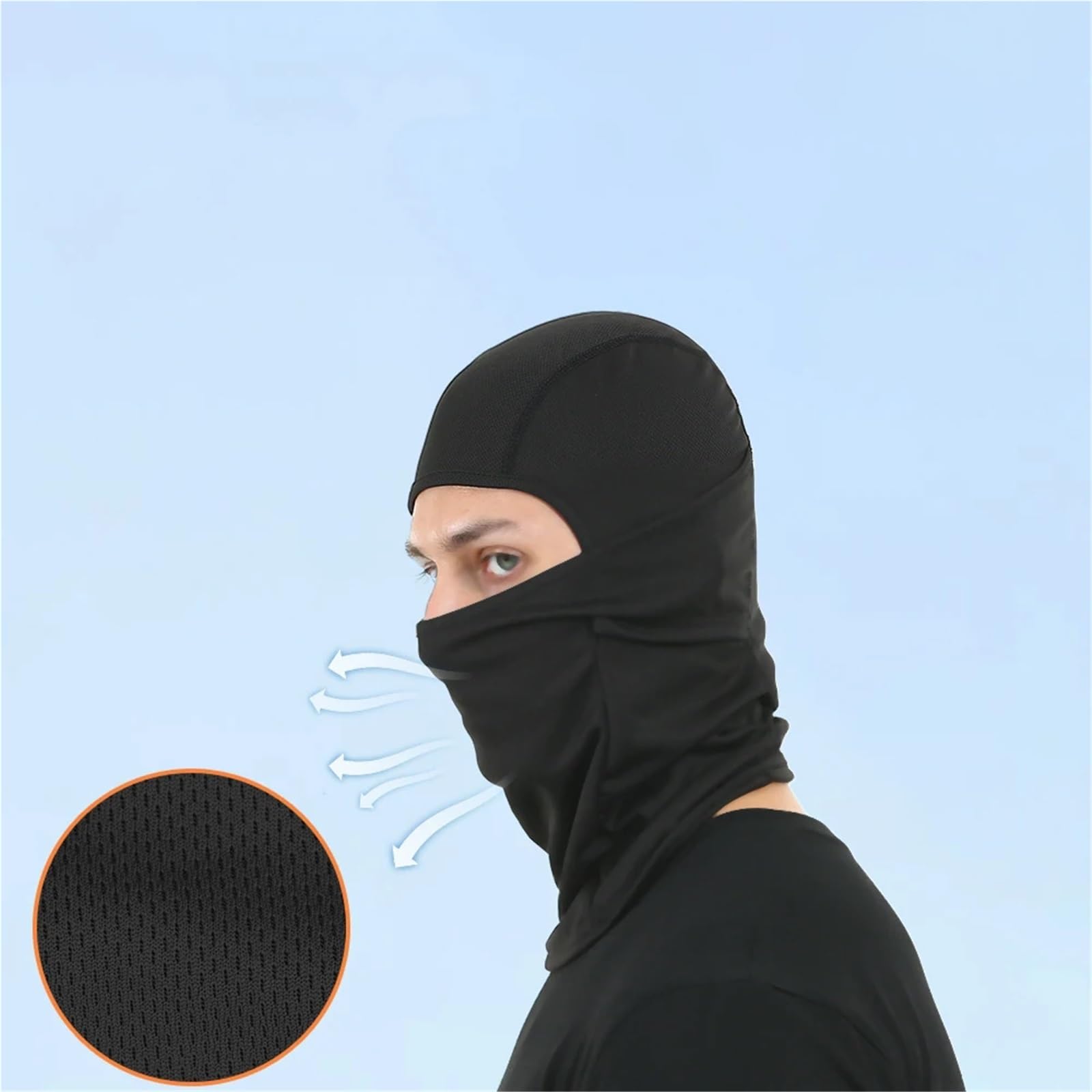 2Pcs Ski Maske Radfahren Volle Gesicht Abdeckung for Männer Frauen Solide Wärmer Beanies Weiche Schnell-trocknen Helm Liner Winddicht Für Outdoor Sports