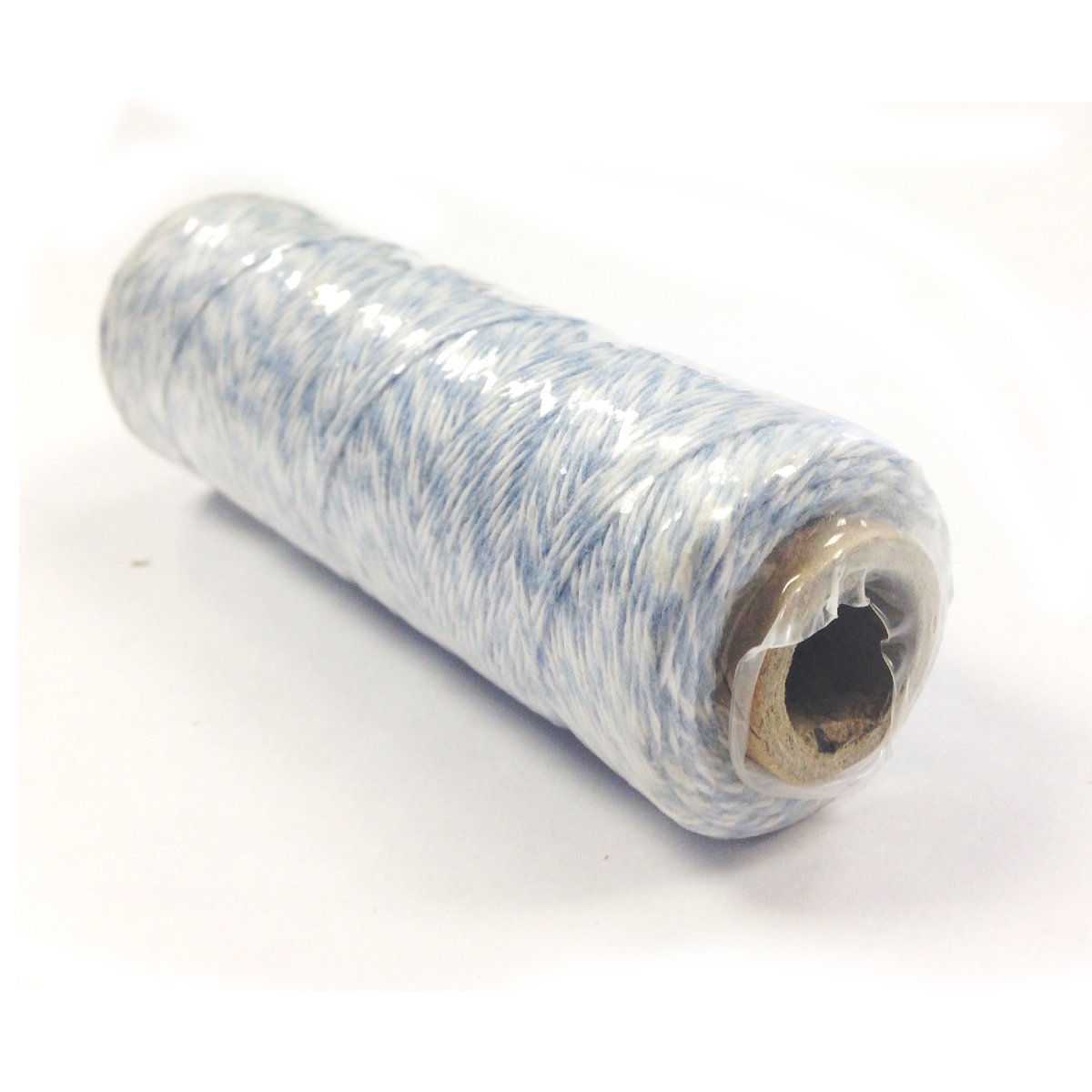 Wrapables Ficelle de Boulanger en Coton à 4 Plis, 99,4 m, Bleu Gris