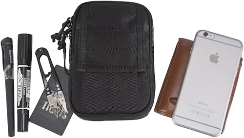 Miniatura 4 de OneTigris Bolsa táctica Molle EDC para cinturón de utilidad para iPhone 6 Plus iPhone 7 Plus Smartphone de 5.5 pulgadas