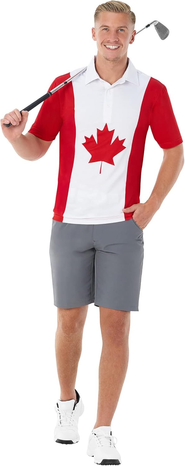 Royal & Awesome Golf Shirts for Men, Golf Polos for Men, Crazy and Funny Shirts for Men's, Bright, Colorful Design