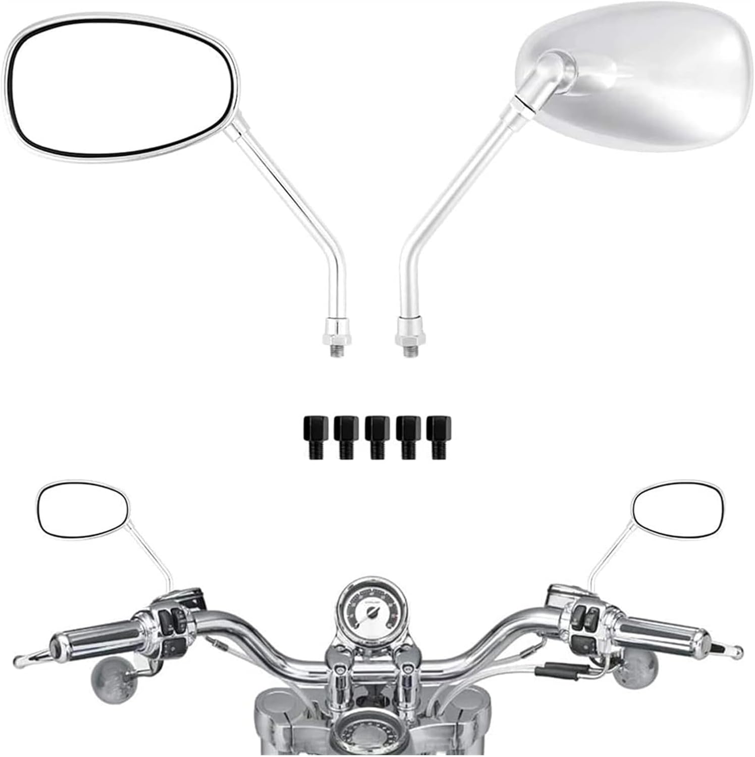 用 カワサキ 用 アクセサリー リアビューサイドミラー デコレーション リアビューサイドミラー オートバイ サイドミラー