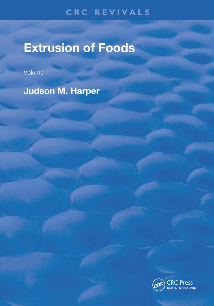 Extrusion Of Foods Harper, Judson M. Amazon.fr Livres