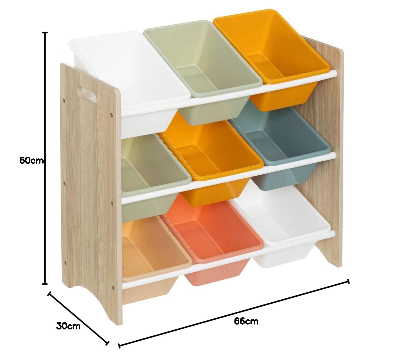 ATMOSPHERA CREATEUR D'INTERIEUR - Contenitore per bambini iduna 60x64cm multicolore