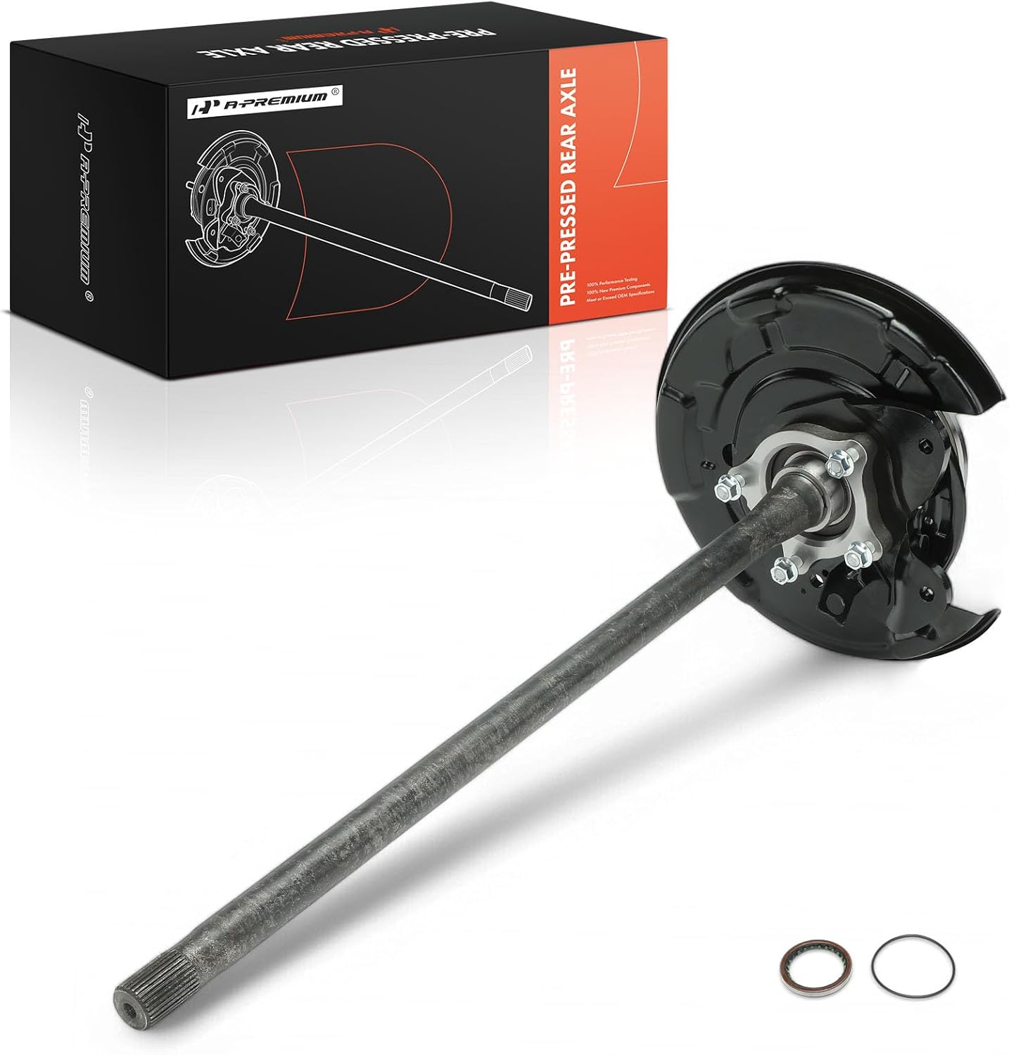 A-Premium Rear Left Drive Axle Shaft Assembly Compatible with Toyota Tundra 2007-2014 4.0L, Tundra 2010-2016 4.6L, Tundra 2007-2009 4.7L, Driver Side