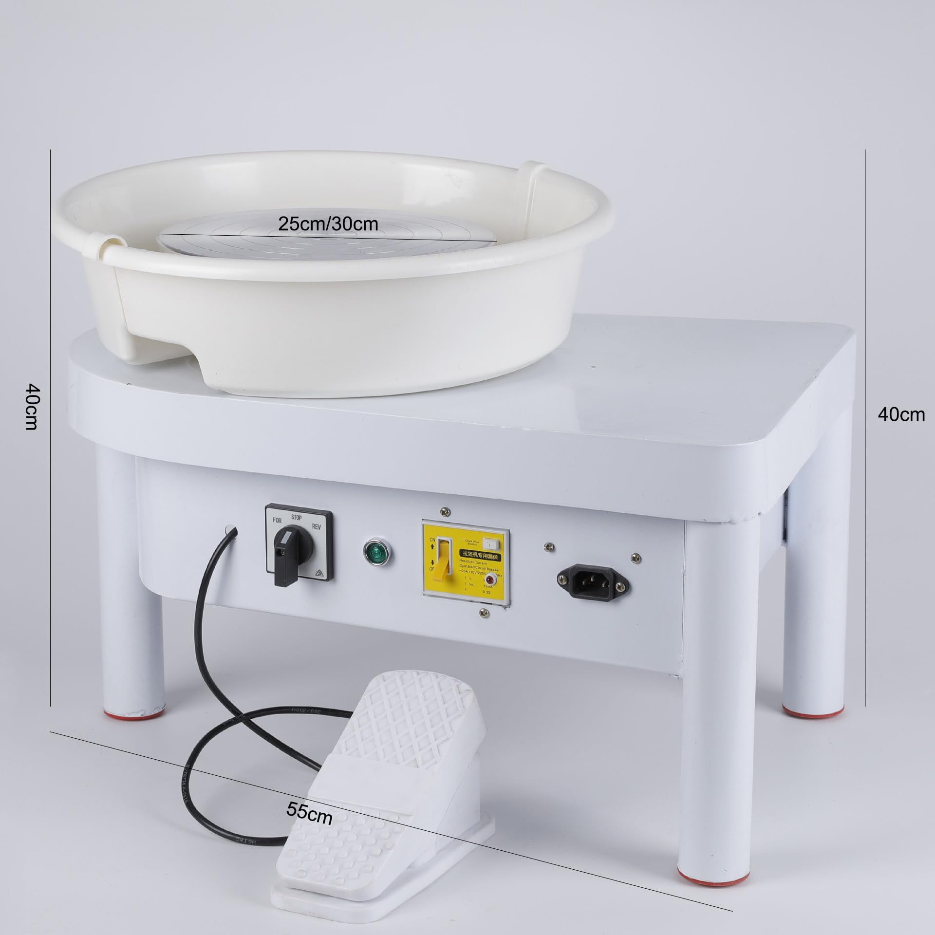 250W / 350W Herramientas de fabricación de cerámica, máquina de cerámica, para la Escuela de Arte enseñar cerámica, / formación de cerámica Artesanal artística (250w)