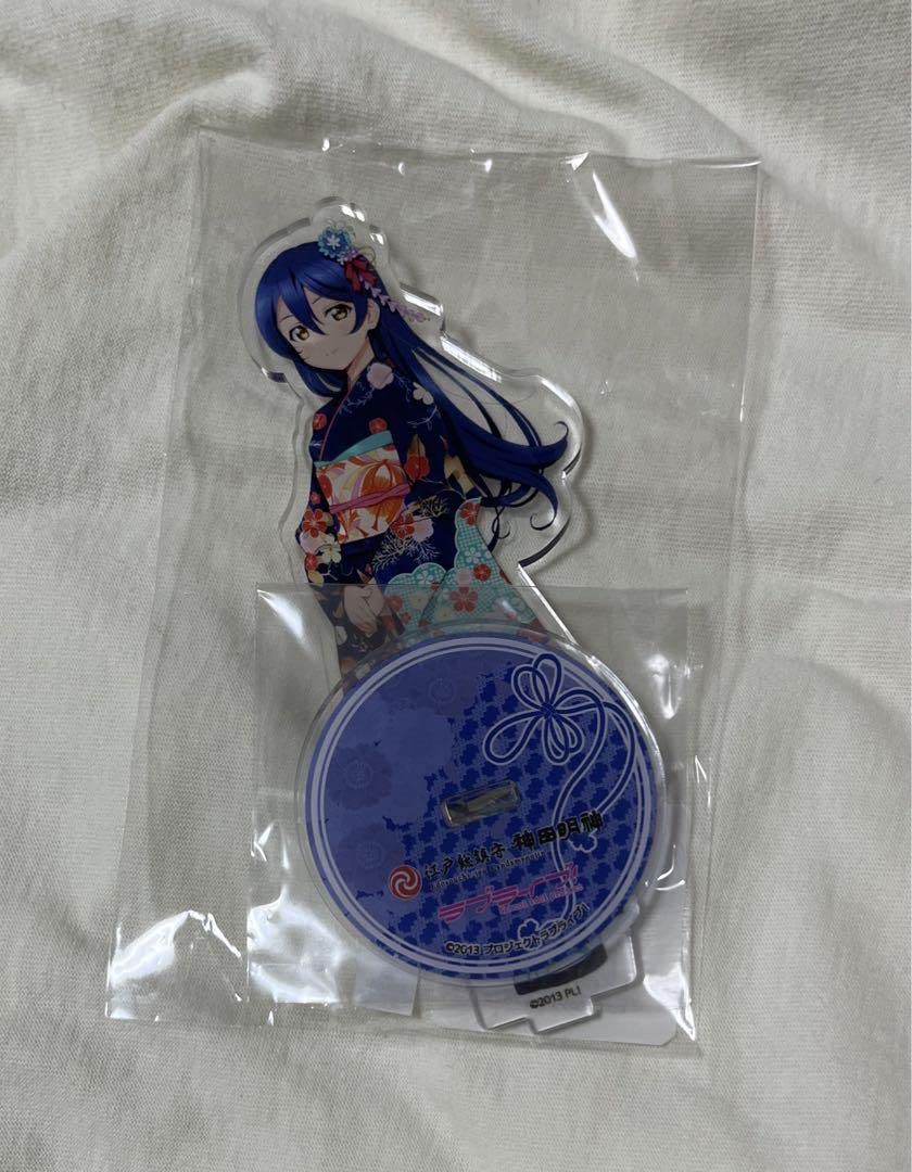 ラブライブ μ's 園田海未 神田明神 アクリルスタンド 初期 晴れ着