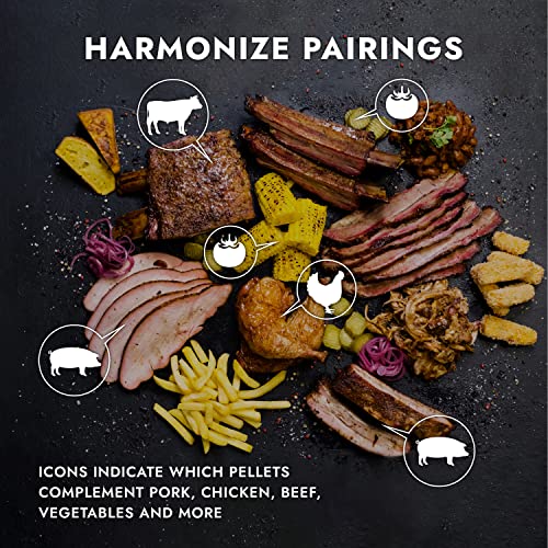 12 Pack Pellet Bucket Label Stickers for Wood Pellet Storage Containers