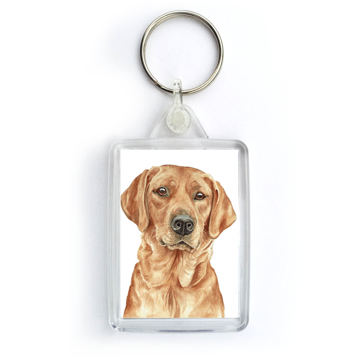 WaggyDogz Fox Red Labrador Dog Keyring (KRG-263)