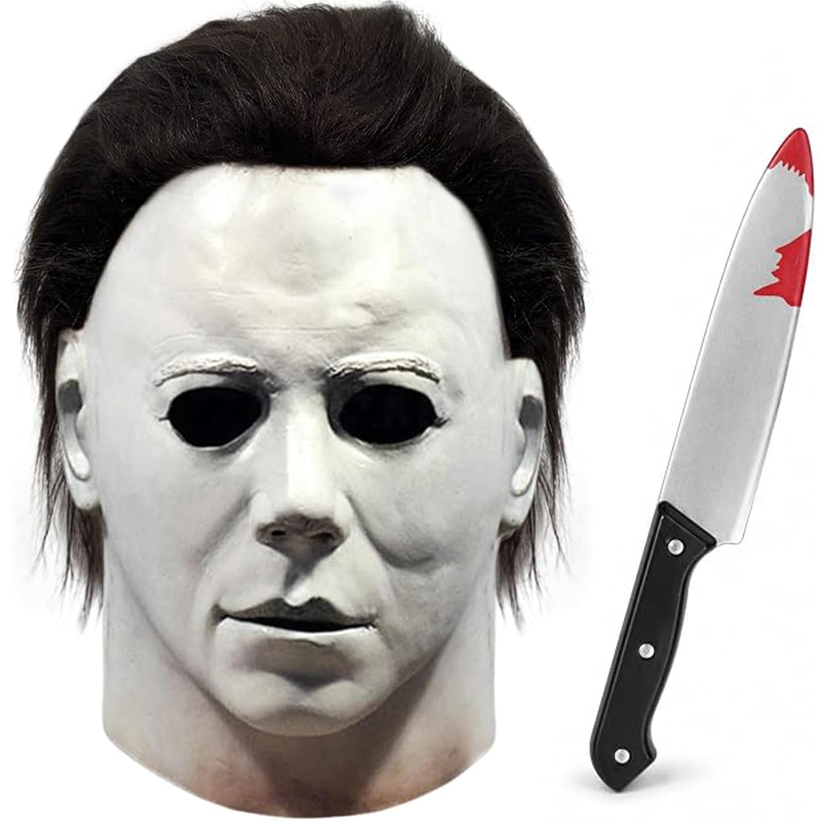 Mask Halloween Scary Kills Mask Horror Latex Full Head Mask Cosplay Props