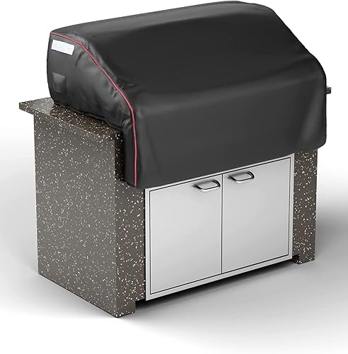 Miniatura 8 de Grisun Cubierta de parrilla integrada de 32 pulgadas para parrilla de gas Bull 45005, cubierta de parrilla para parrilla al aire libre, cubierta de