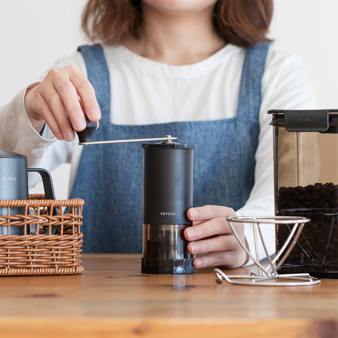 Amazon | [ケユカ] KEYUCA セラミック コーヒーミル チャコール
