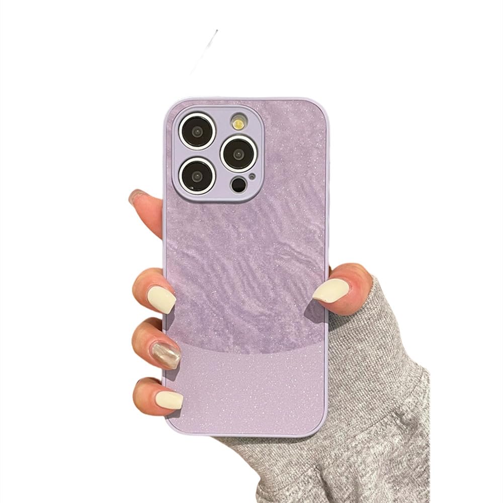 Coque marbre violette iPhone 12 Pro Max idéale pour les sorties en couple - 5