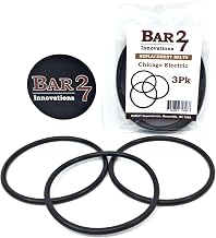 Bar27 Brand 3 Pack Replacement Drive Belts for Chicago Electric Central Machinery ABN Viyuki Rock Tumblers