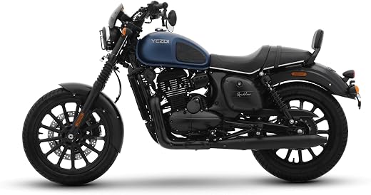 YEZDI Roadster Disc Bike Alloy Wheel Dual Channel Dark Steel Blue Booking for Ex-Showroom Price