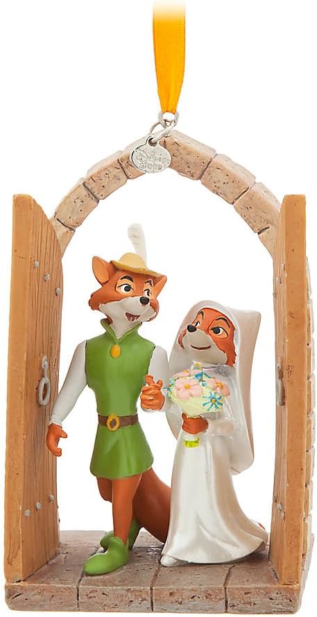 Disney Robin Hood and Maid Marian Sketchbook Ornament