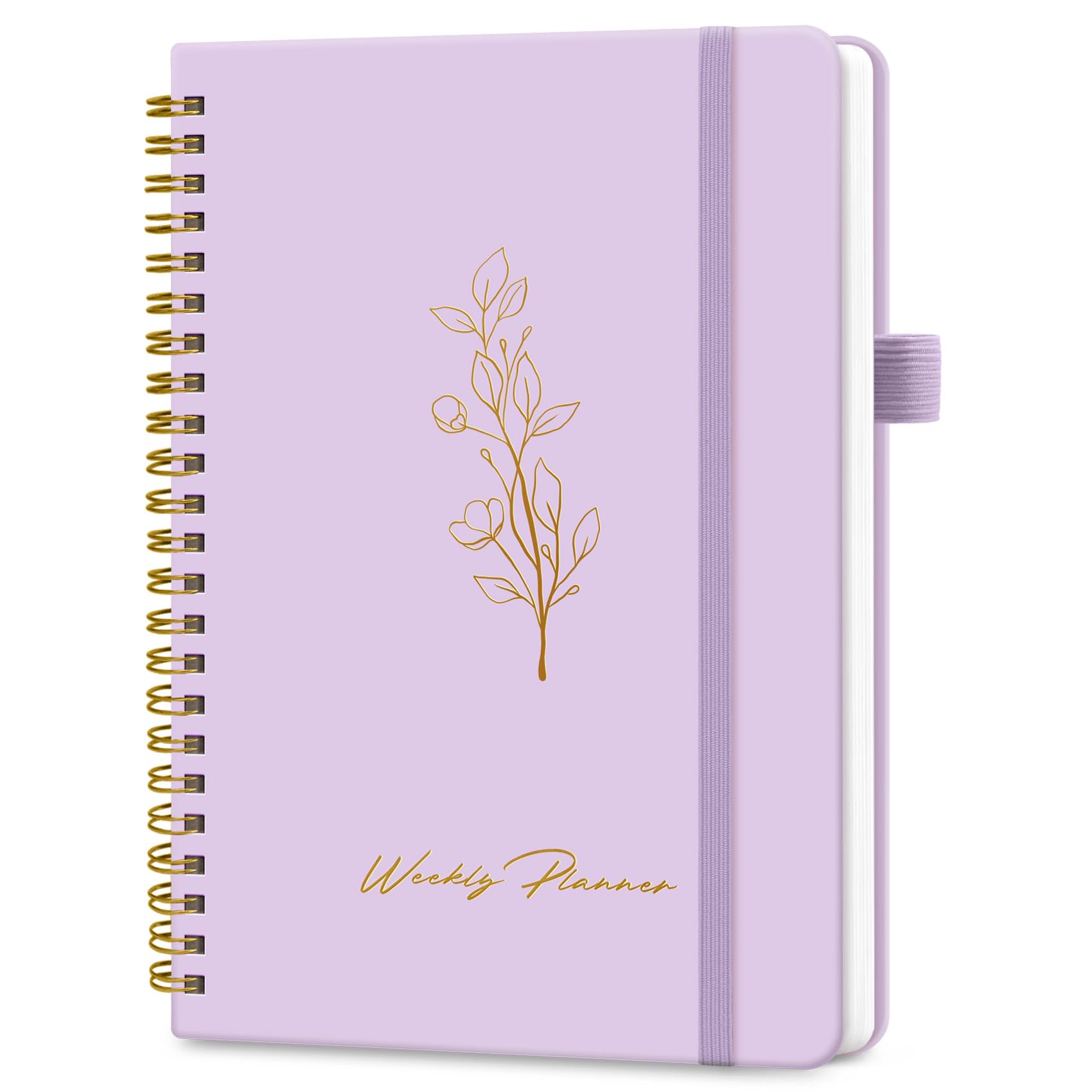 Taja Undated Weekly Planner, To Do List Notebook with Habit Tracker, A5 โ image 1