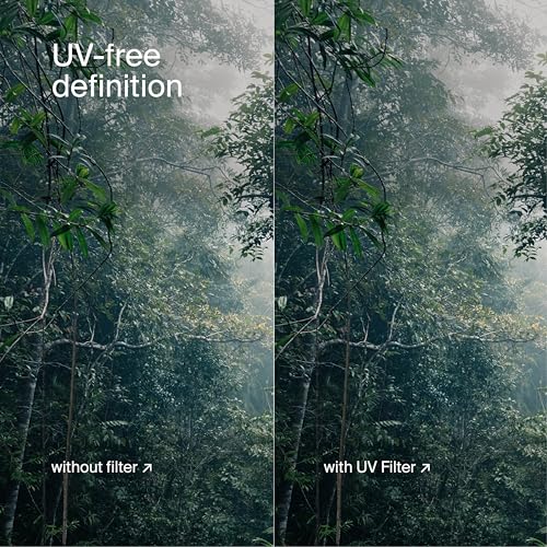 Urth 43mm UV Lens Filter — Ultra-Slim, Multi-Coated UV Camera Lens Protection