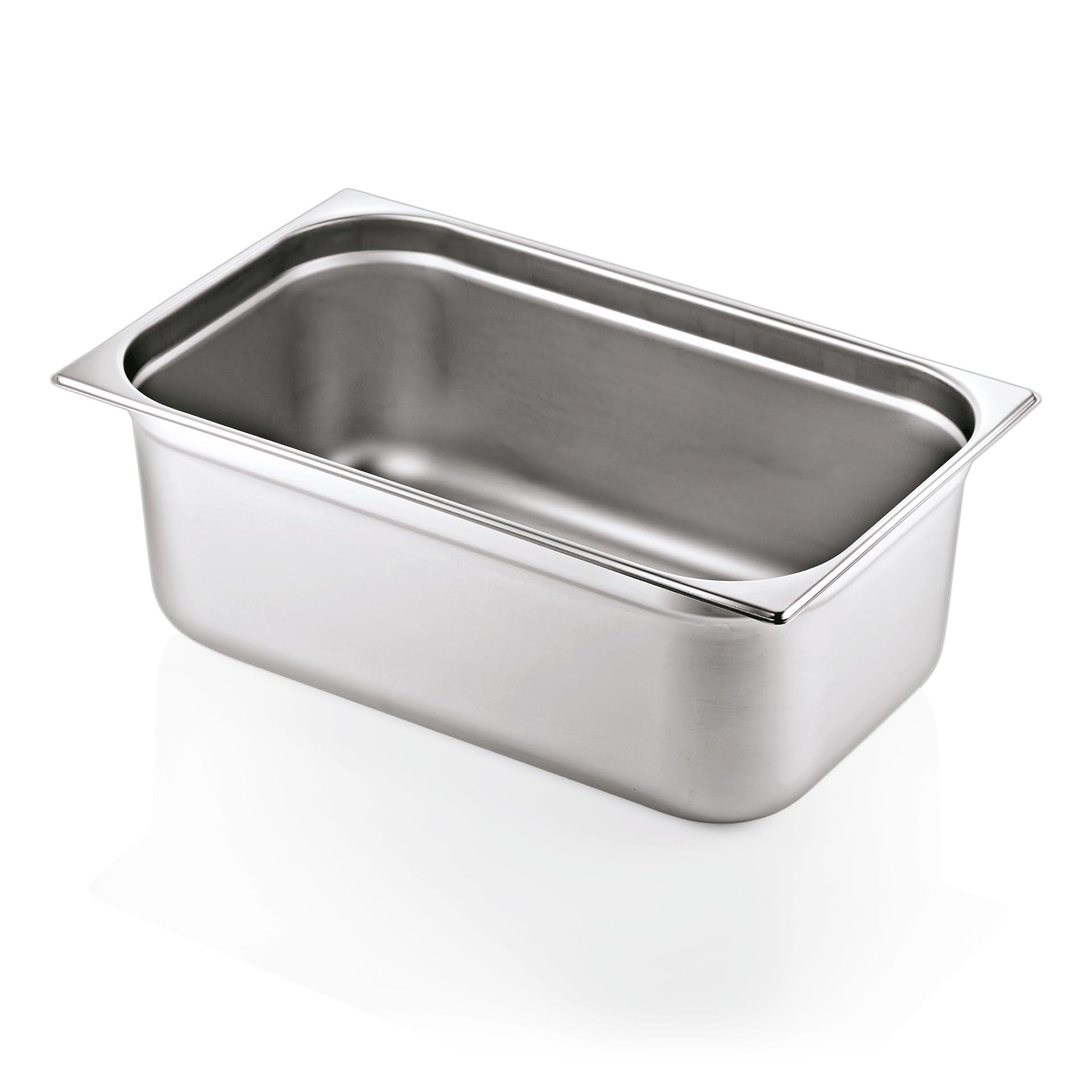 Morleos GN 1/1 200 mm - 28 L Gastronormbehälter aus rostfreiem Edelstahl 530 x 325 mm | stapelbar & rostfreier GN Behälter | Gastronomie-, Event- & Catering Zubehör aus robusten 0,7 mm Stahl