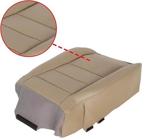 Miniatura 4 de Cubierta del asiento del conductor TAN para Ford F250 F350 02-07 Super Duty Lariat