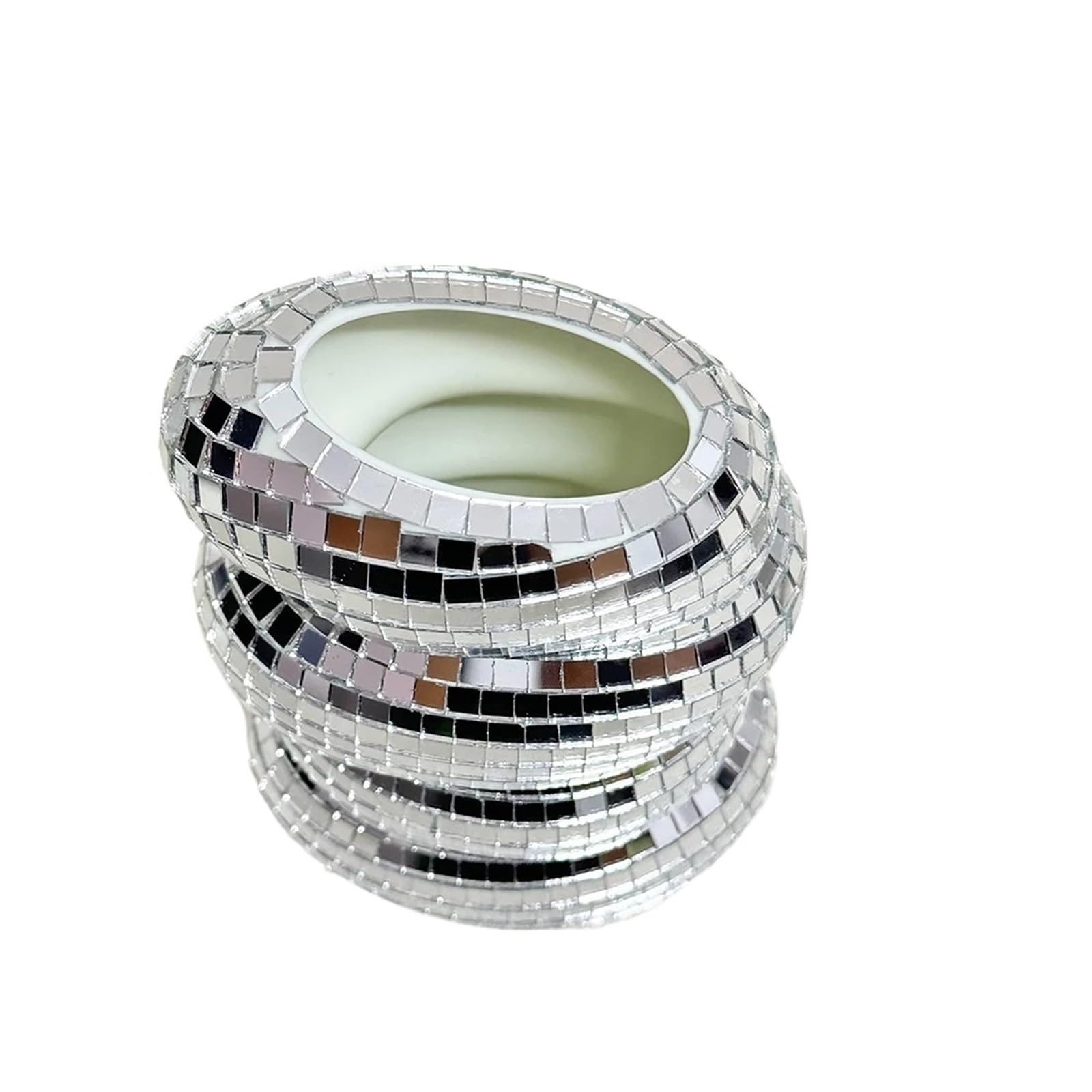 Disco Vase Disco Ball Spiral Vase