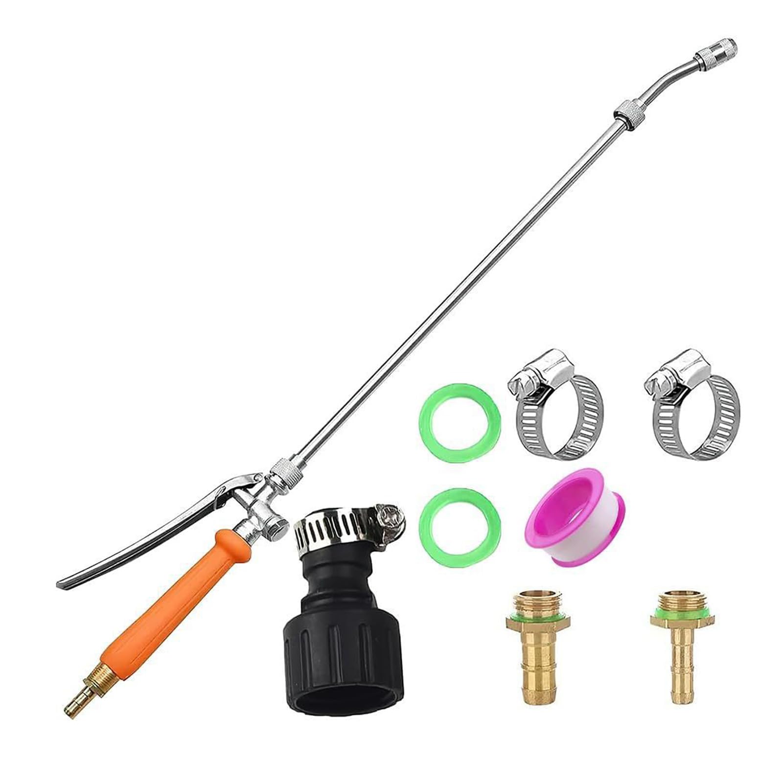 Rustproof Telescopic Stainless Steel Wax Sprayer with Adjustable Nozzle, Stainless Steel Telescopic Wax Spray for Cardieting, Home & Garden