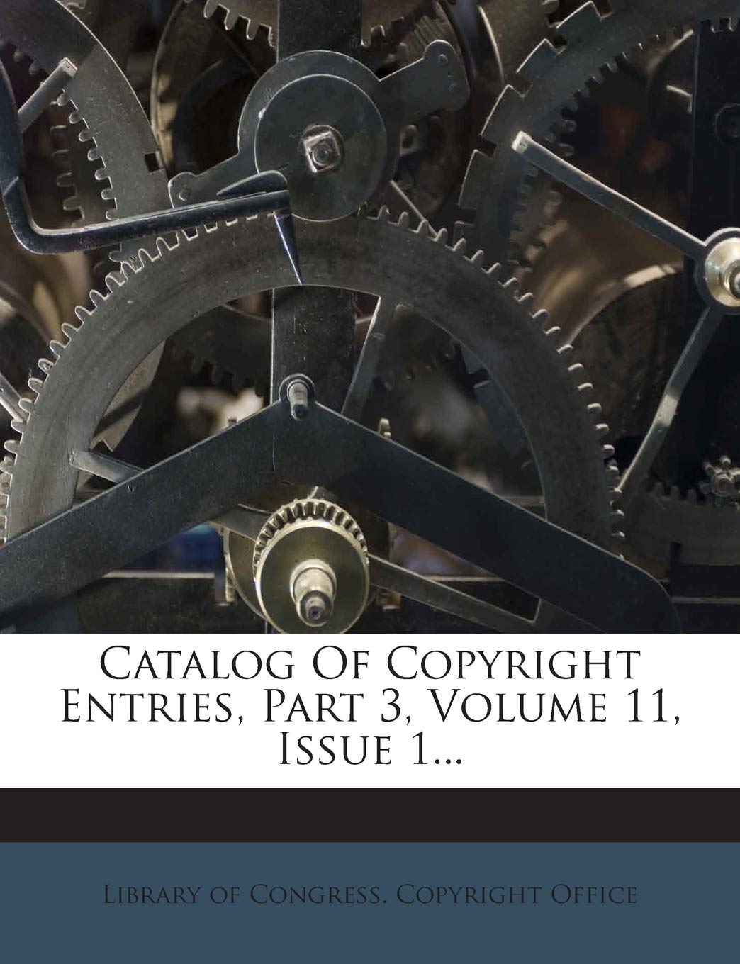 Amazon Catalog of Copyright Entries, Part 3, Volume 11, Issue 1