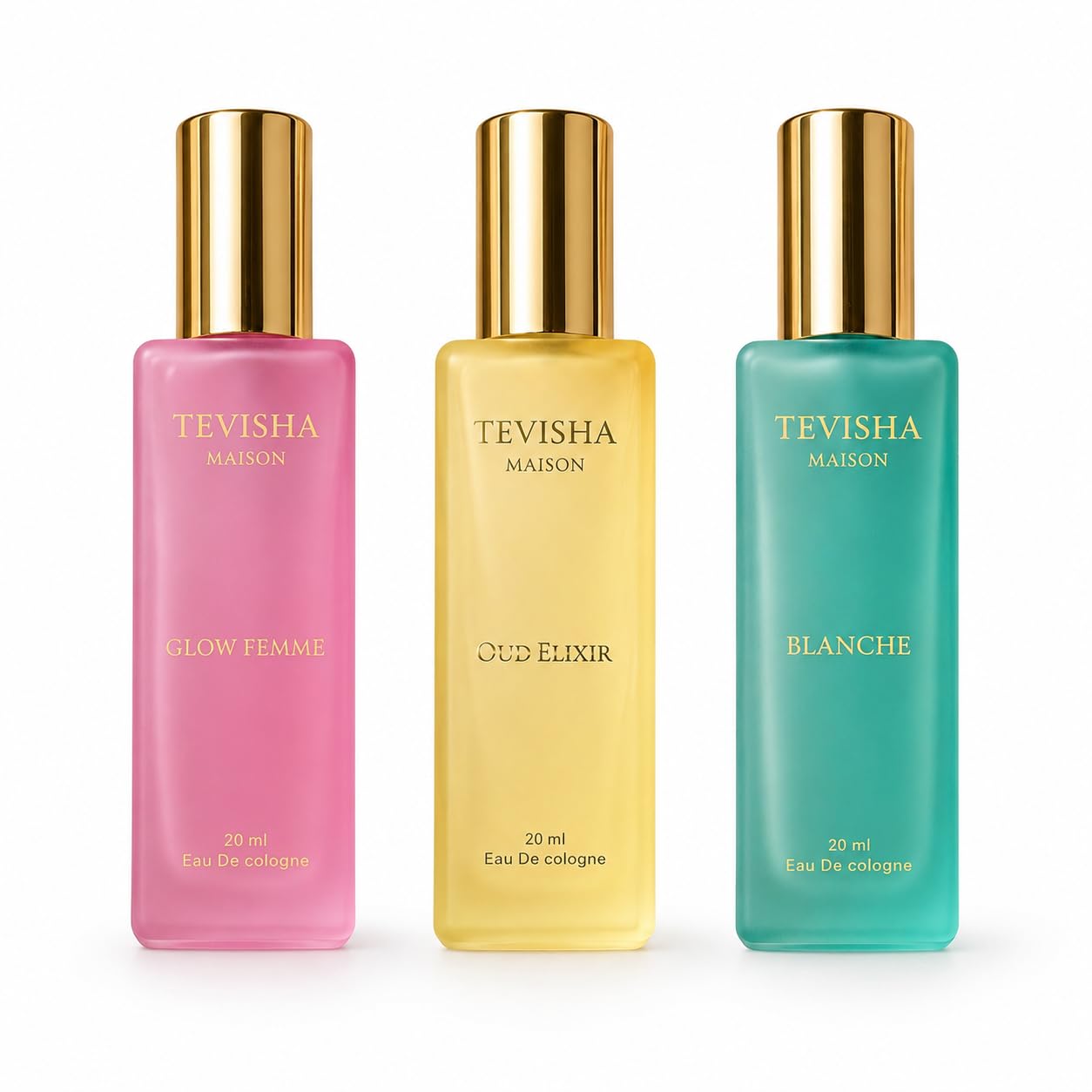 Perfume for Women Pack of 3 (Glow Femme, Blanche & Oud Elixir) | Long Lasting Eau De Cologne | Floral Fresh Perfume Spray | Travel Size Pocket Perfume 20ml Each | Daily Wear | Gift Set for Women-image-9