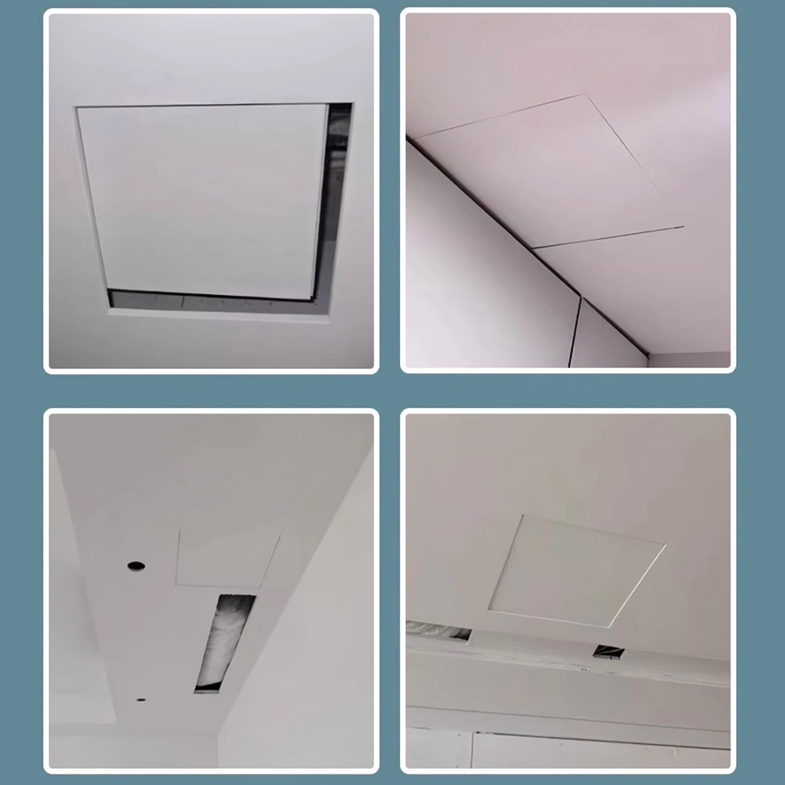 Panel dostępu do płyt kartonowo-gipsowych do malowania 55 x 55 cm stop aluminium e do sufitów i strychów płyta gipsowa drzwi wejściowe dla EasyEntry Idealny dom Renovat Solut