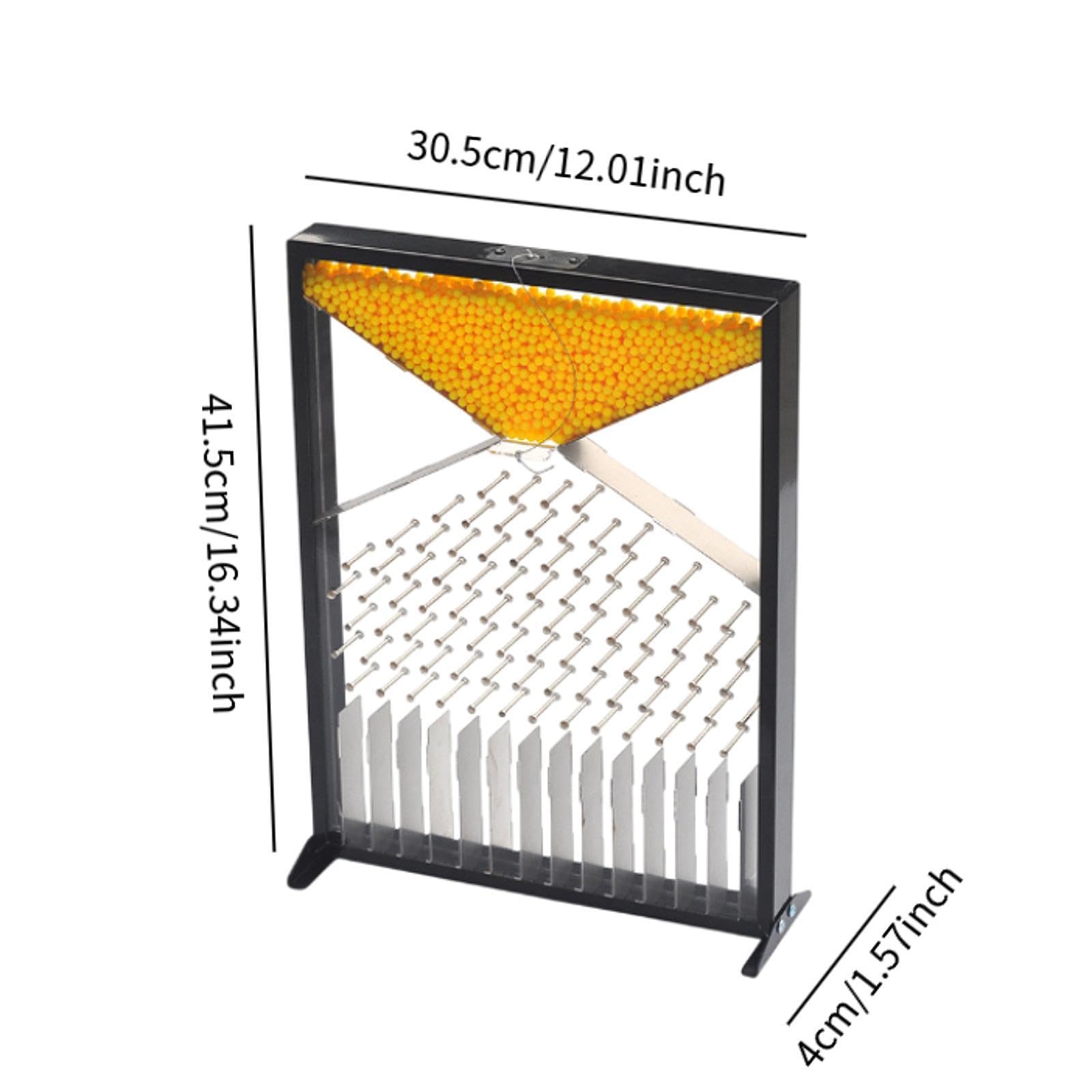 Dalton Board Physik Experiment Modell Demonstrationstafel Zufallsverteilung Lehrmittel aus Pp Und Acryl für Unterricht Wissenschaft Forschung
