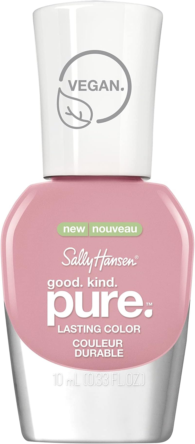 Good Kind Pure Vegan Nail Polish, Pinky Clay, 10 ml