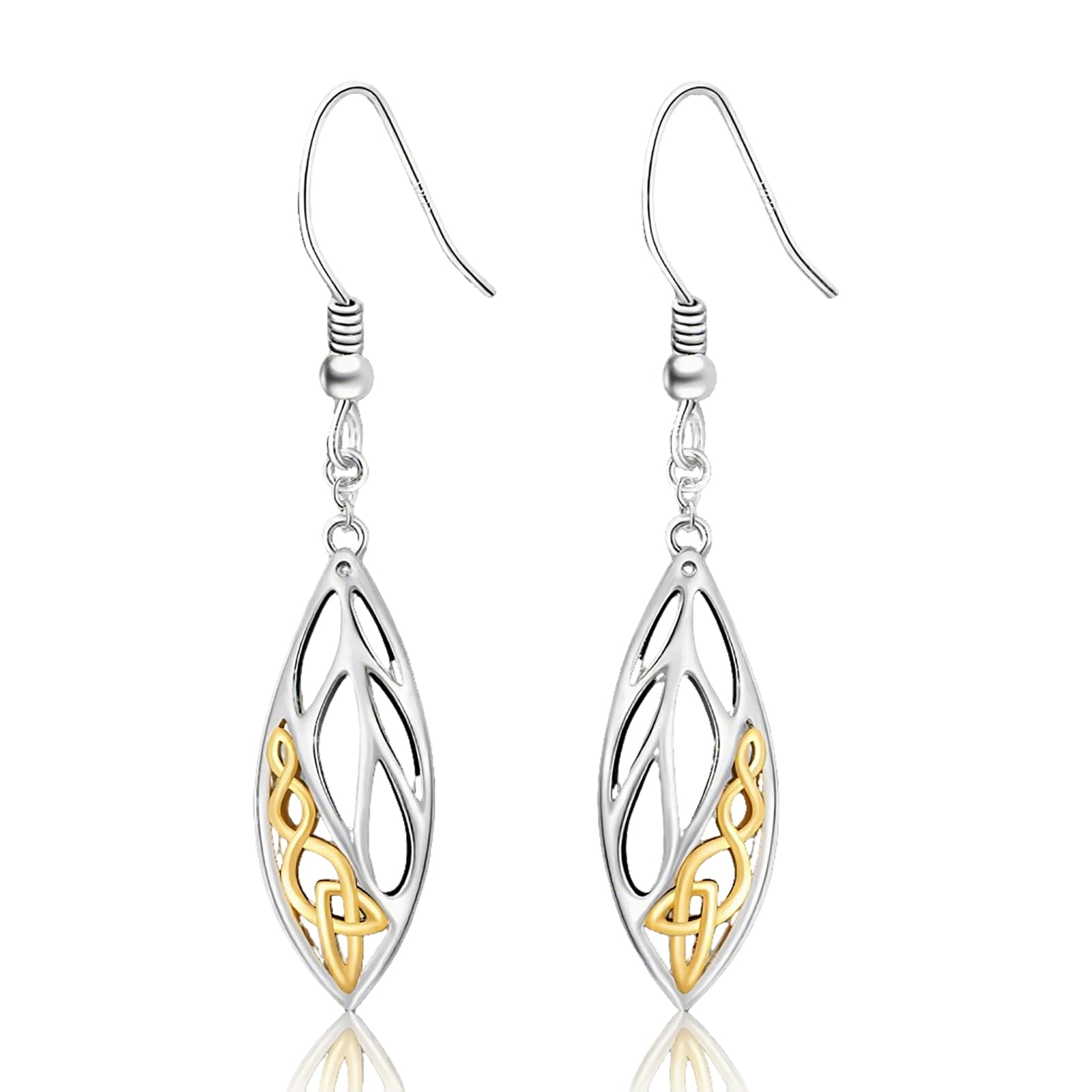 Dangle Earrings 925 Sterling Silver Earrings for Women Dangle Earrings Lightweight Dangle Earrings Mother's Day Jewelry