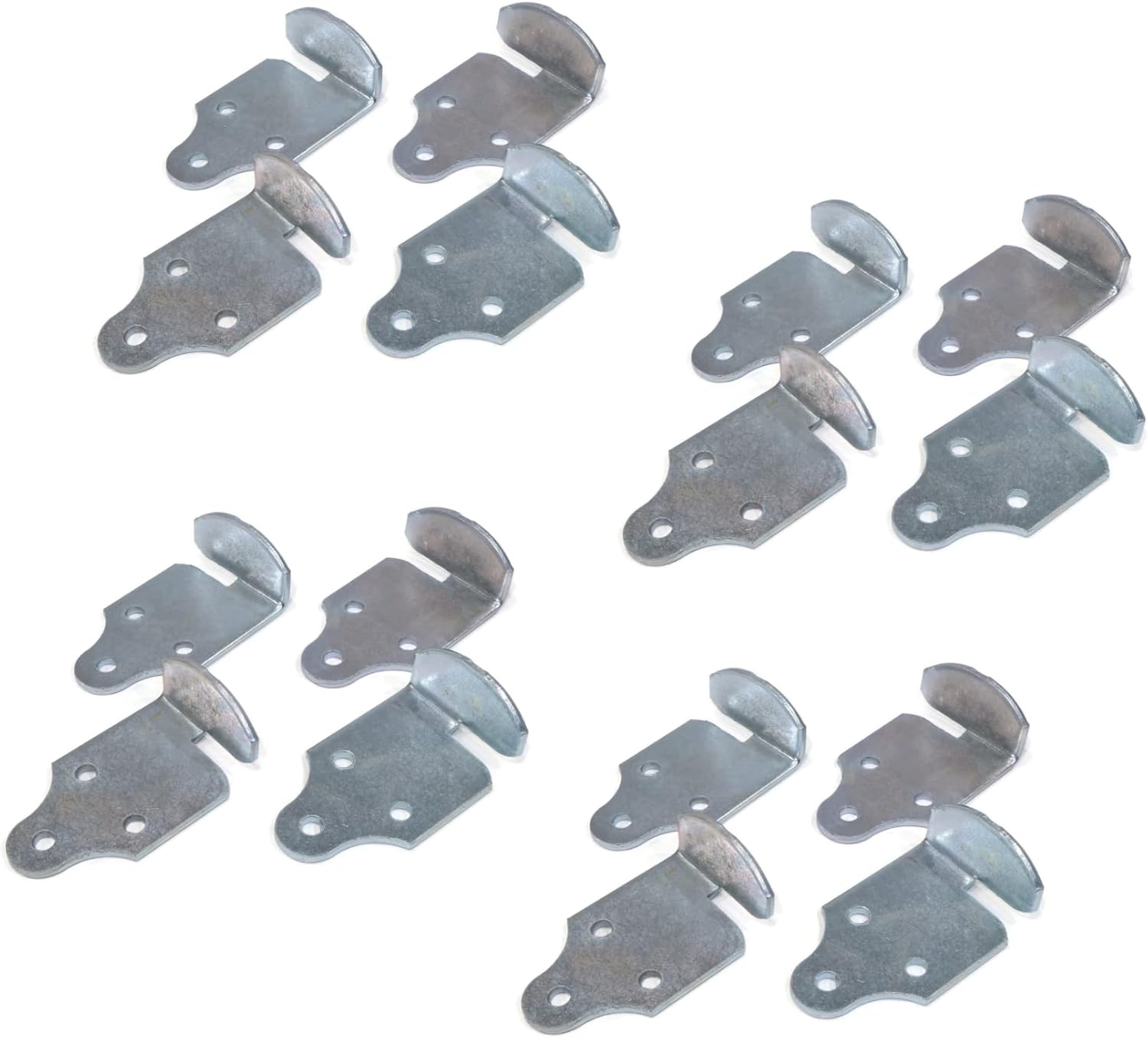 The ROP Shop 4 Corner Sets Utility Trailer Wood Sides Latch Rack Stake Body Gates Brackets
