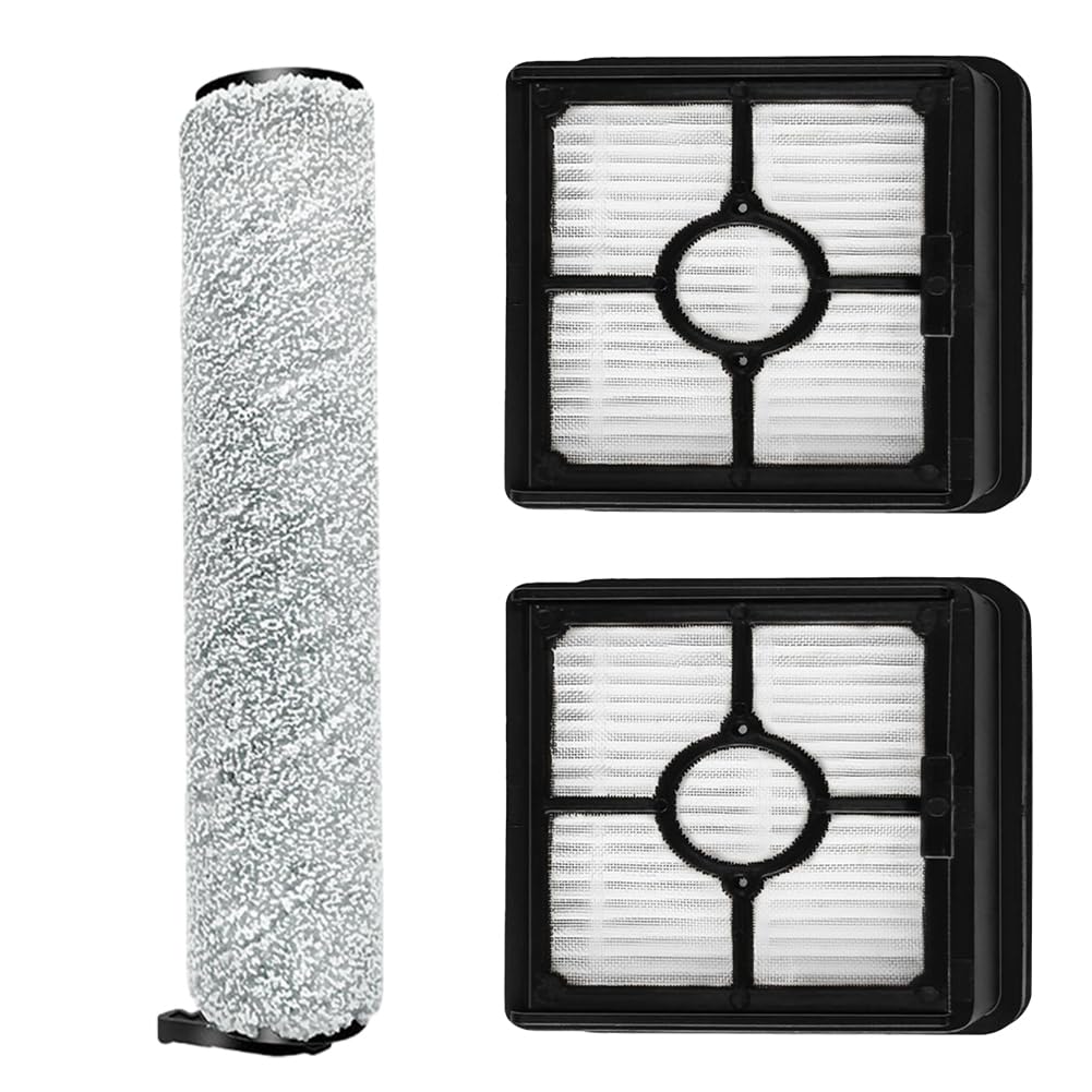 Donkivvy 3 Pcs for Brush Roll Filter Kit for EUREKA FC9 NEW500 Wet Dry Vacuum, 1 for BRUSHROLL Roller Brush, 2 HEPA