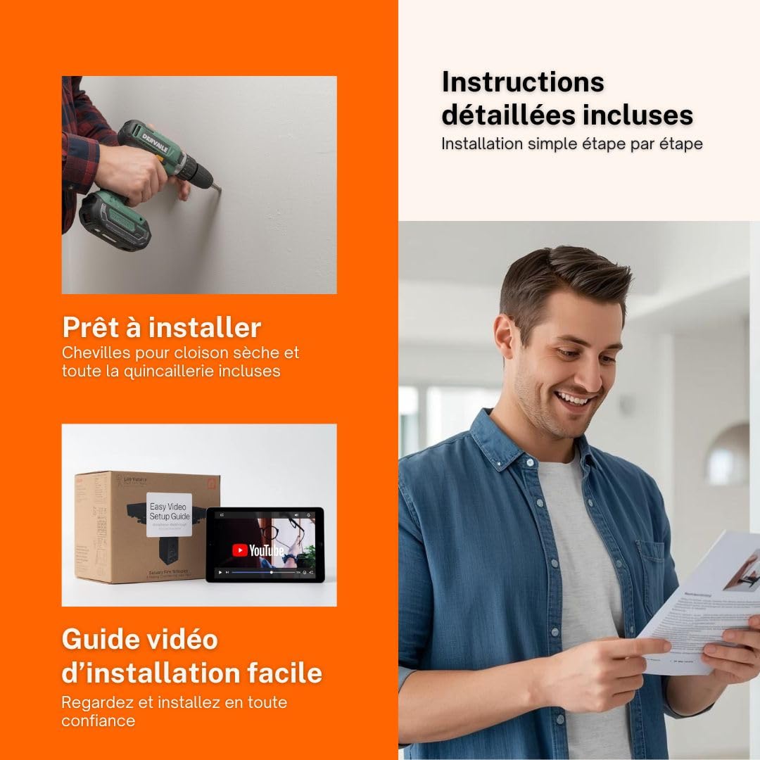 Support dossards & médailles avec app Run et Plan 4 semaines – Présentoir Mural pour 100+ médailles et 200+ dossards – Porte-médailles pour Coureurs