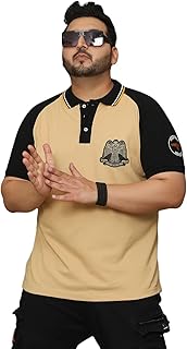 bigbanana Men's Plus Size Colorblock Multi Half Sleeve Polo Tshirt-picture-39